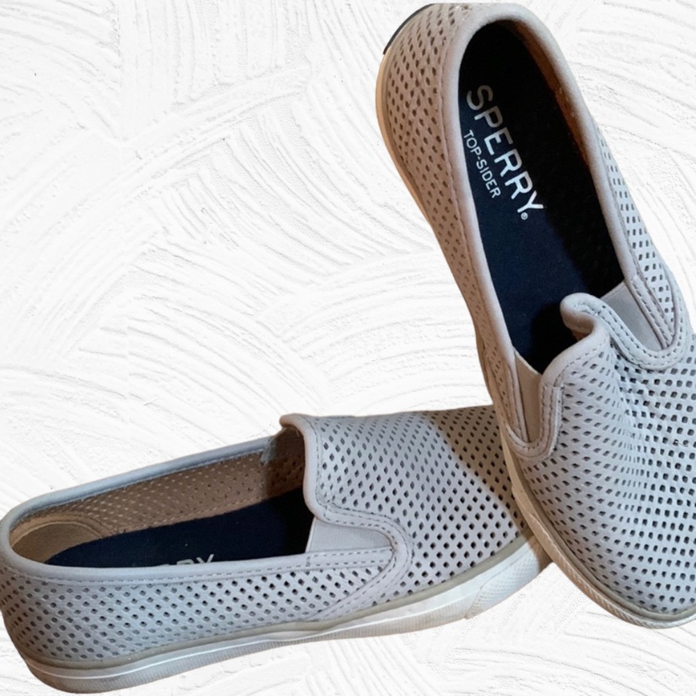 SPERRY TOP-SIDER Women’s Slip On Loafers Mesh Shoes Size 6
